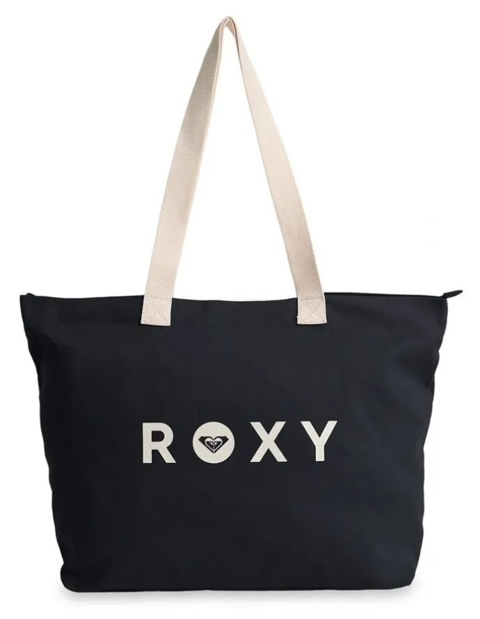 Roxy Cool Summer Tote Bag in Black