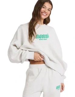 Roxy Cruiser Crew Neck Sweat Top in Print