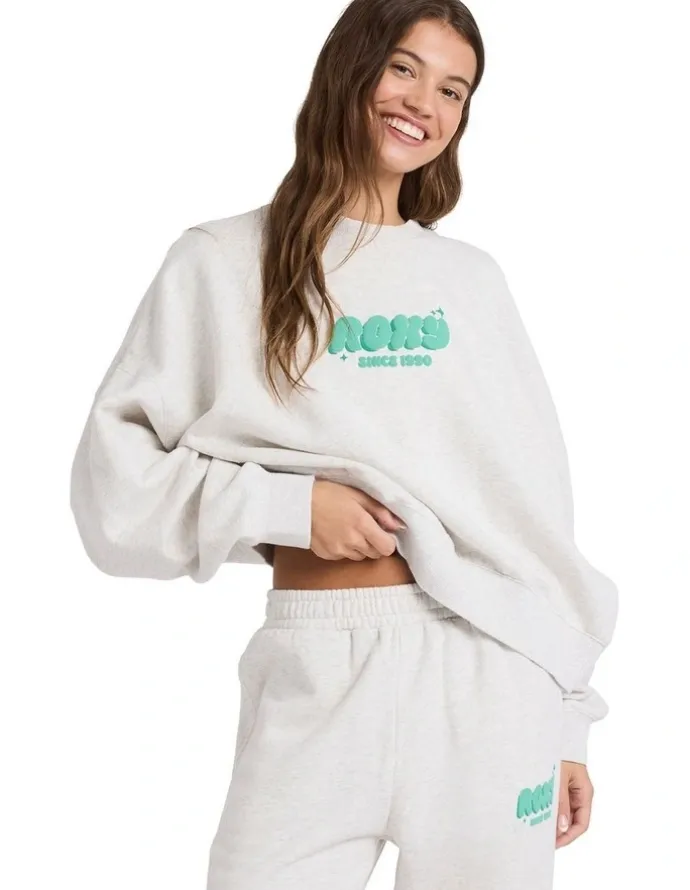 Roxy Cruiser Crew Neck Sweat Top in Print