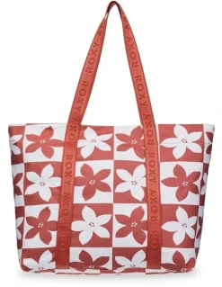 Roxy Gold Dust Girl Tote Bag Orange
