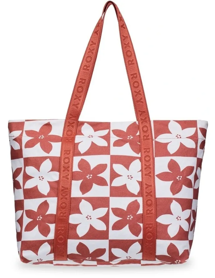 Roxy Gold Dust Girl Tote Bag Orange
