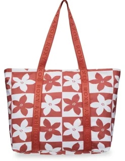 Roxy Gold Dust Girl Tote Bag Orange