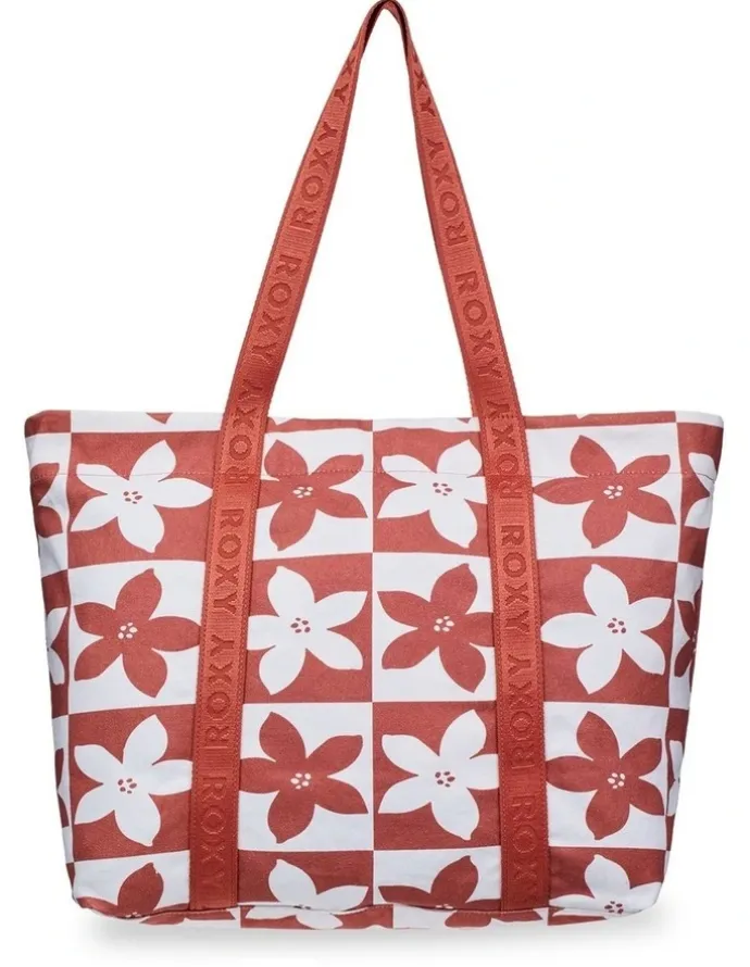 Roxy Gold Dust Girl Tote Bag Orange