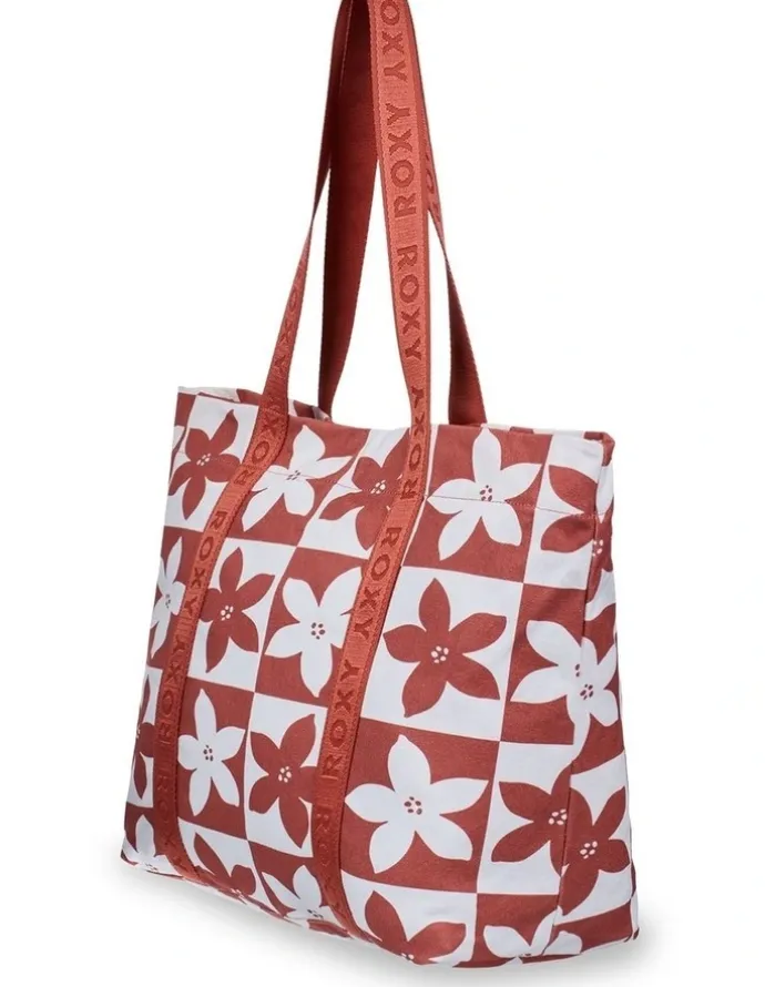 Roxy Gold Dust Girl Tote Bag Orange
