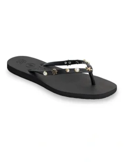 Roxy Hema Thongs in Black