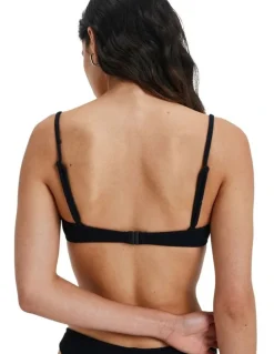 Roxy Kauai Bikini Top in Black