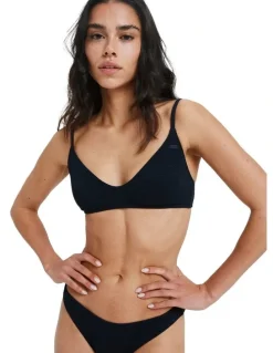 Roxy Kauai Bikini Top in Black