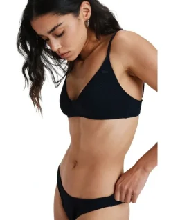 Roxy Kauai Bikini Top in Black