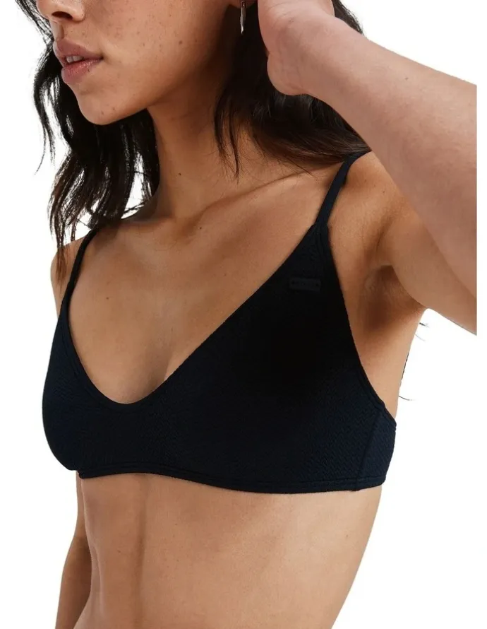 Roxy Kauai Bikini Top in Black