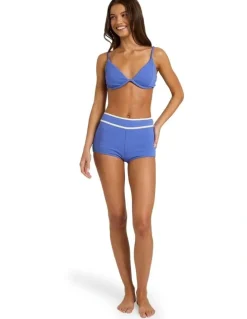 Roxy Kauai Shorty Bikini Bottom in Blue