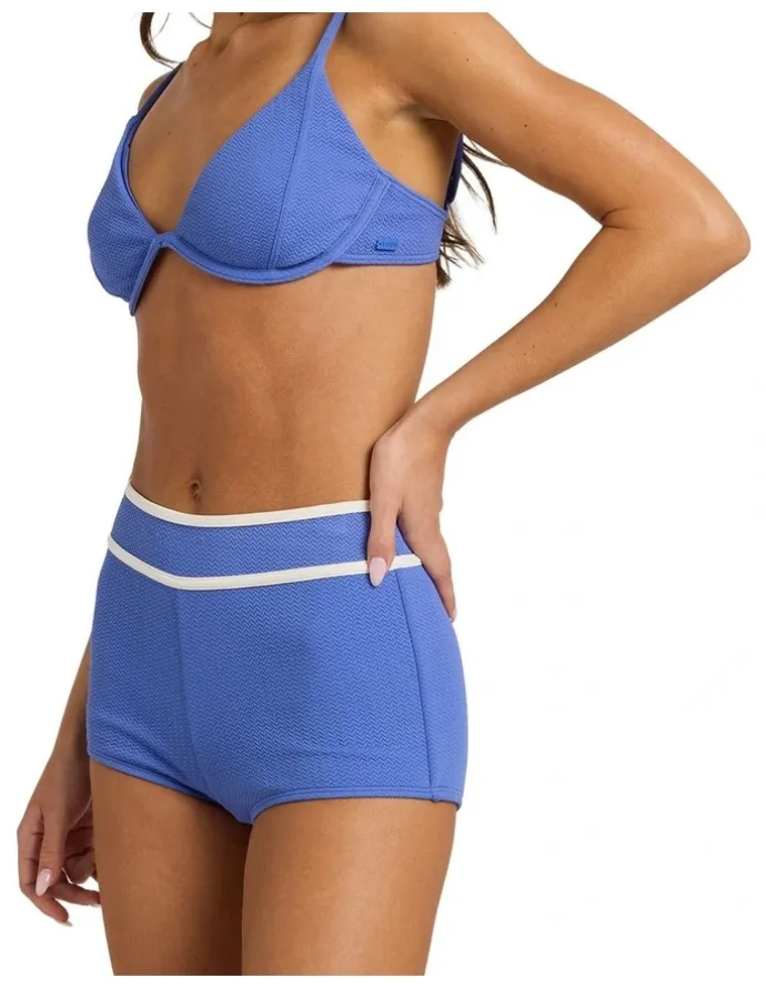 Roxy Kauai Shorty Bikini Bottom in Blue