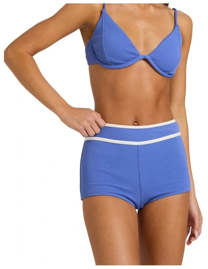 Roxy Kauai Shorty Bikini Bottom in Blue