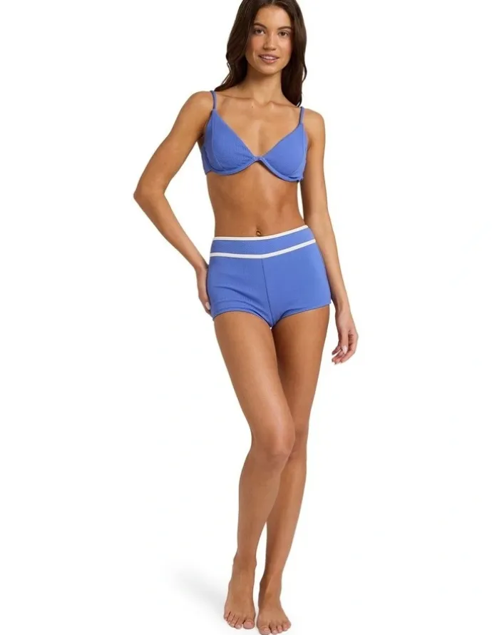 Roxy Kauai Underwire Tri Bikini Top in Blue