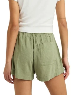 Roxy Lekeitio Break Elastic Waist Shorts
