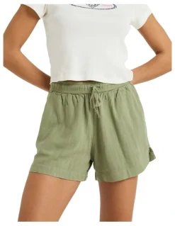 Roxy Lekeitio Break Elastic Waist Shorts