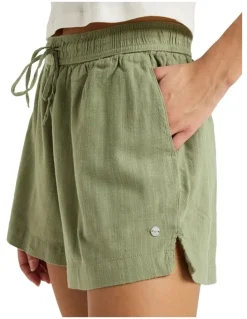 Roxy Lekeitio Break Elastic Waist Shorts