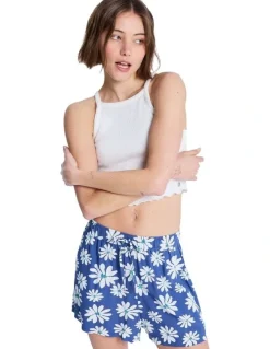 Roxy Lekeito Break High Beach Shorts Blue