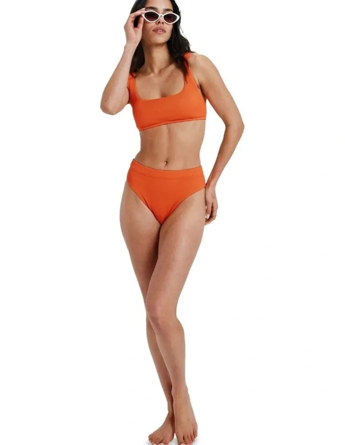 Roxy Love Bikini Bottom in Orange