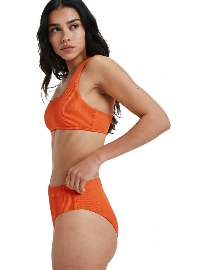 Roxy Love Bikini Bottom in Orange