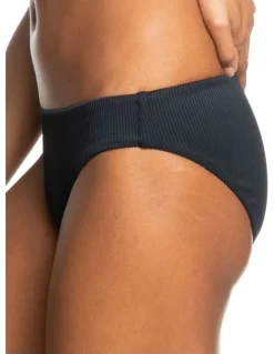 Roxy Love The Comber Bikini Bottoms in Anthracite