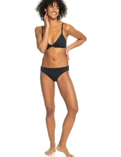 Roxy Love The Comber Bikini Bottoms in Anthracite