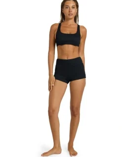 Roxy Love Underwire Bralette Bikini Top in Black