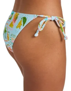 Roxy Minibreak Bikini Bottom Blue Glow