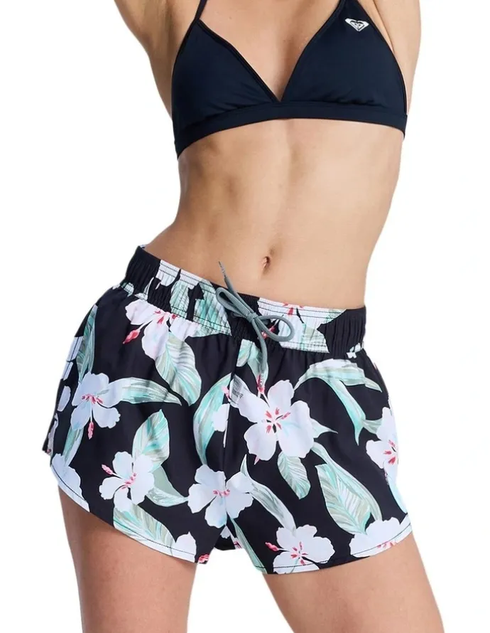 Roxy No Bad Waves 2 Inch Boardshorts in Black