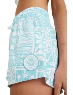Roxy No Bad Waves Boardshorts 2" in Sky Blue Surfenirs