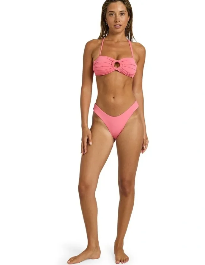 Roxy SD Beach Classics Bandeau Bikini Top in Assorted
