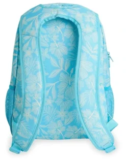 Roxy Shadow Swell Printed Medium Backpack in Blue
