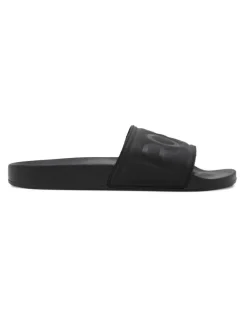 Roxy Slippy Slider Sandals in Black