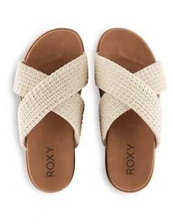 Roxy Syenna 1 Slides in White