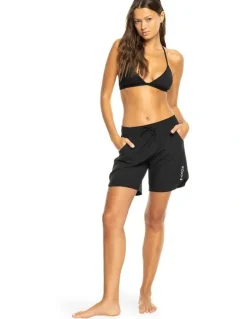 Roxy Wave 7 Inch Board Shorts in Black