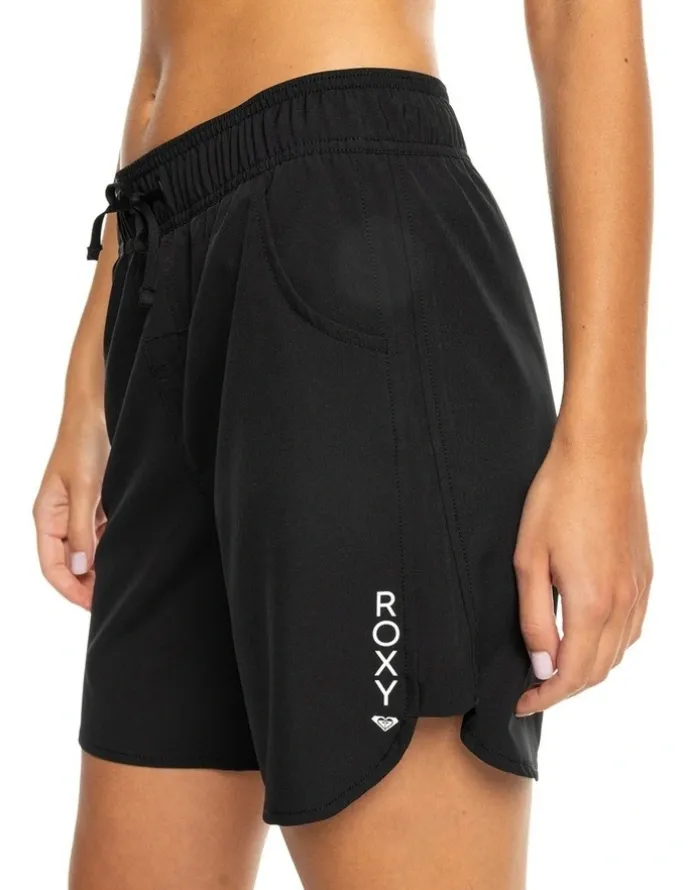 Roxy Wave 7 Inch Board Shorts in Black