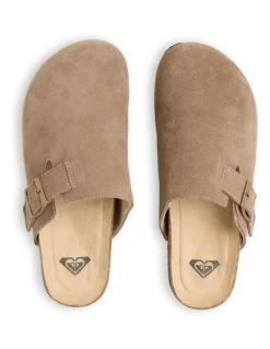 Roxy Zeliah Sin Fur Clog in Grey
