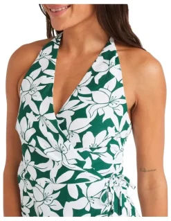 Roxy Khloe Vista Mini Dress in Evergreen