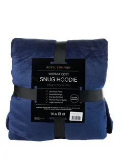 Royal Comfort Snug Hoodie in Navy