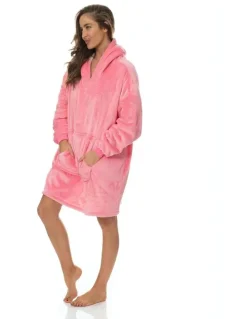 Royal Comfort Snug Hoodie in Pink
