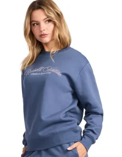 Russell Athletic Belle Women's Crew Vintage Indigo
