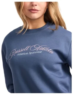 Russell Athletic Belle Women's Crew Vintage Indigo