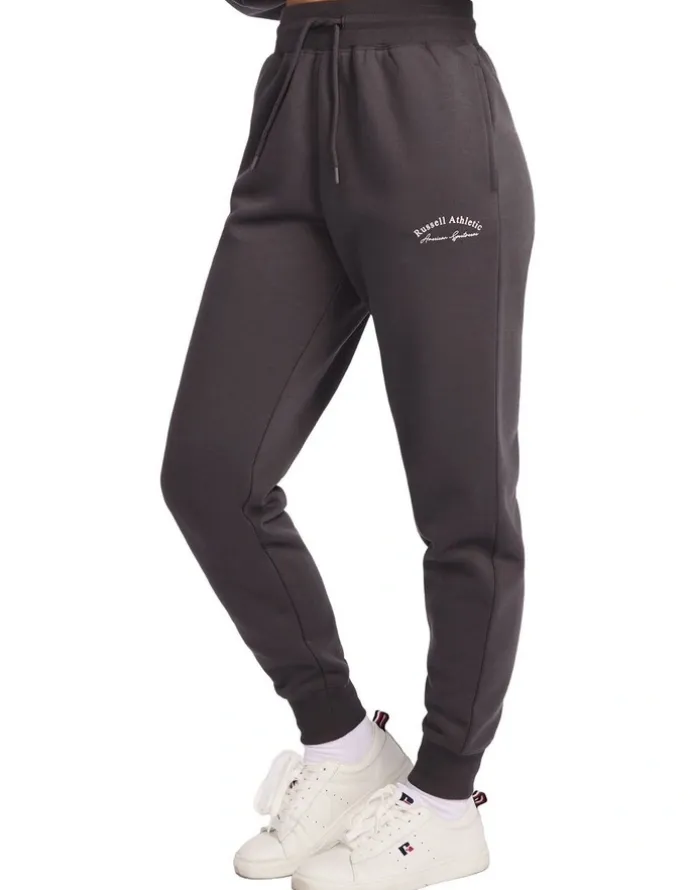 Russell Athletic May Cuff Womens Trackpant - Dark Grey