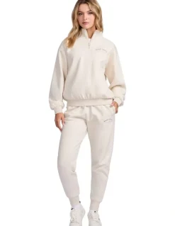 Russell Athletic May Cuff Womens Trackpant - Oat Marle