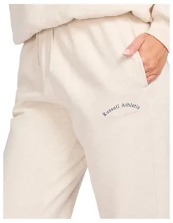 Russell Athletic May Cuff Womens Trackpant - Oat Marle