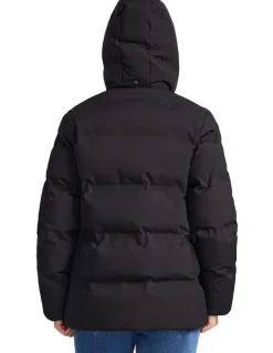 Russell Athletic May Womens Puffer Jacket - Black