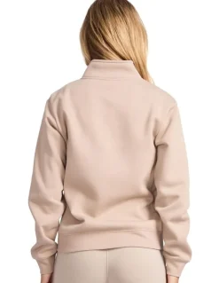 Russell Athletic R Logo Trucker Zip Through Womens Jacket - String