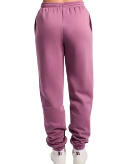 Russell Athletic R Logo Womens Track Pants - Tulipwood