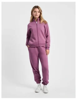 Russell Athletic R Logo Womens Track Pants - Tulipwood