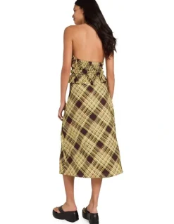 RVCA Annika Midi Skirt