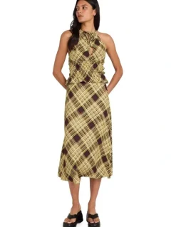 RVCA Annika Midi Skirt